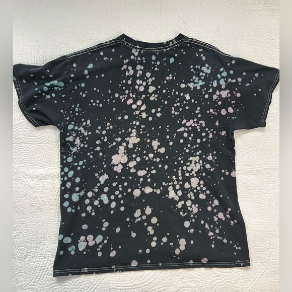 JV By Jac Vanek Take Me Home Black Tie Dye T-Shirt | Size Medium - Picture 2 of 5